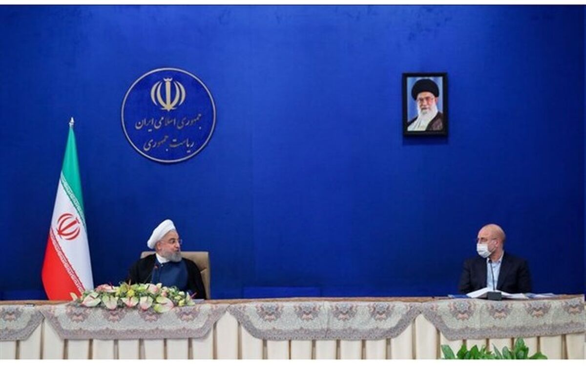 روحانی جویای وضعیت بیماری و درمان قالیباف شد