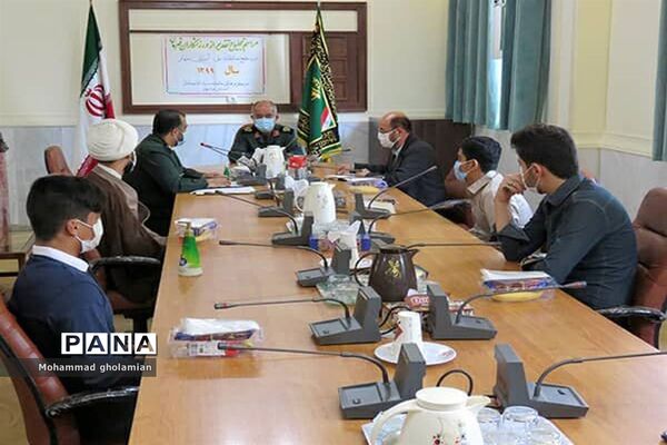 تجلیل  از فرزندان قهرمان کارکنان سپاه امام صادق (ع) استان بوشهر
