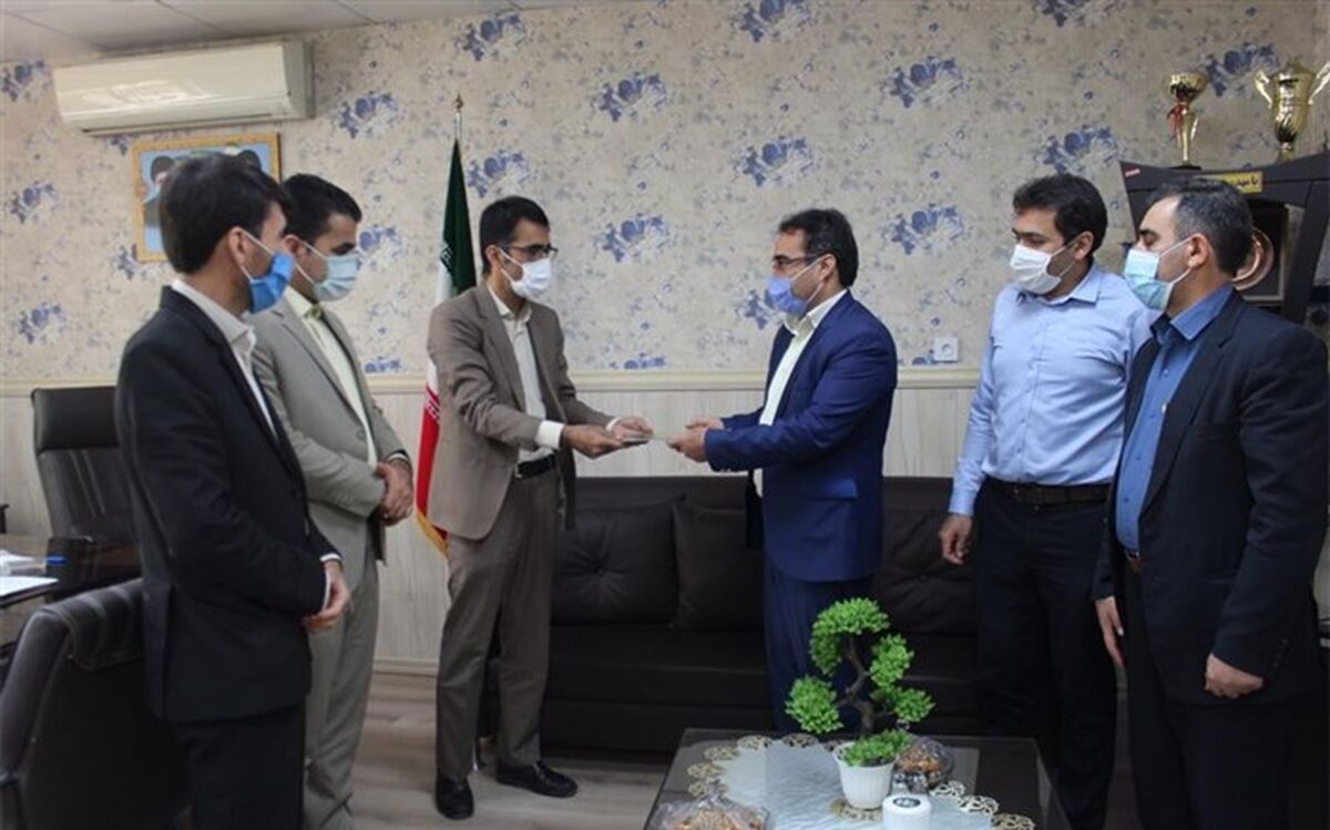 آئین معارفه معاون‌آموزشی اداره آموزش و پرورش چهاردانگه برگزار شد
