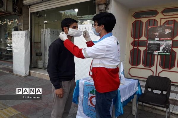 طرح آمران سلامت جمعیت هلال احمر در قائم‌شهر