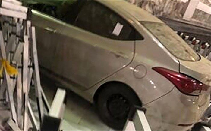 برخورد خودرو با یکی از درهای مسجدالحرام