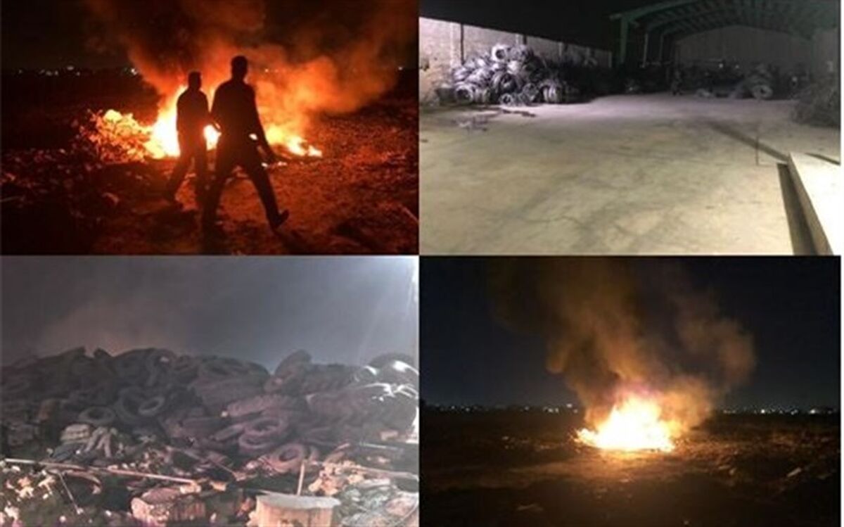 تداوم پسماندسوزی در برخی نقاط اطراف تهران