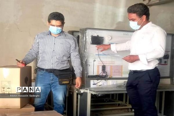 کاروان تجهیزات هنرستان های فنی و حرفه ای و کار دانش  استان بوشهر