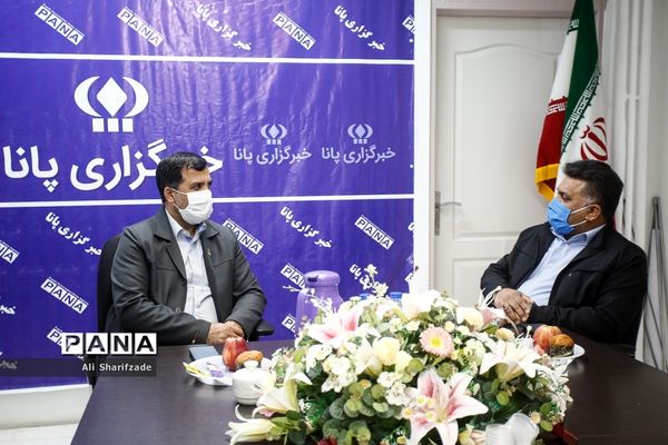 بازدید جانشین رئیس سازمان بسیج دانش‌آموزی از خبرگزاری پانا