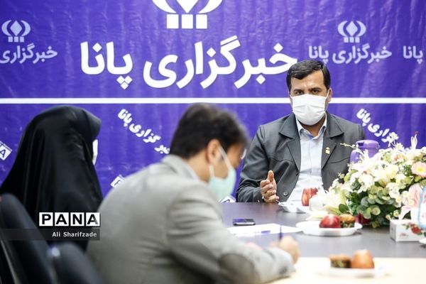 بازدید جانشین رئیس سازمان بسیج دانش‌آموزی از خبرگزاری پانا