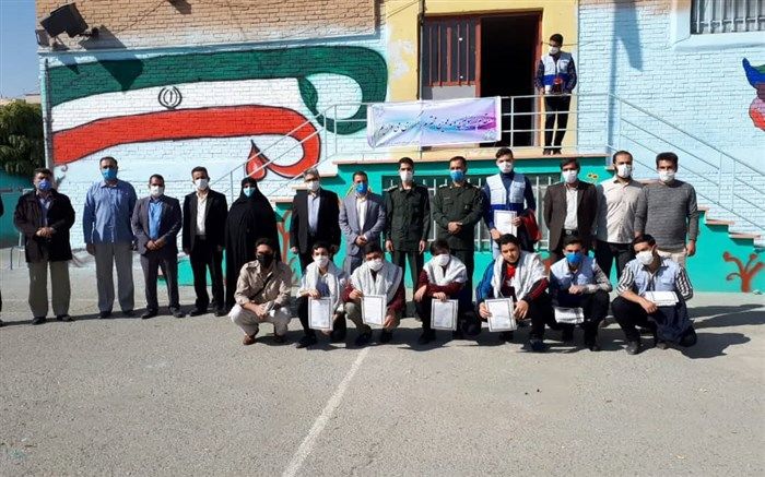 تقدیربسیج دانش‌آموزی از برگزیدگان طرح هجرت۳ در ملارد