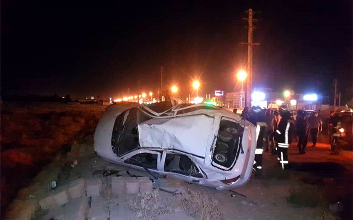 ۲ فوتی و ۱۵ مصدوم در دو حادثه تصادف در کرج