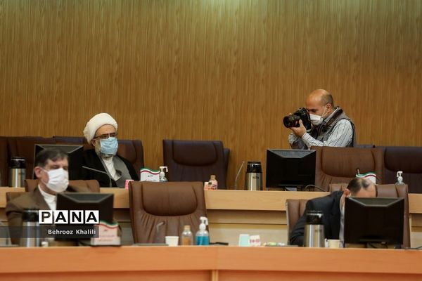 جلسه قرارگاه عملیاتی ستاد ملی مبارزه با کرونا