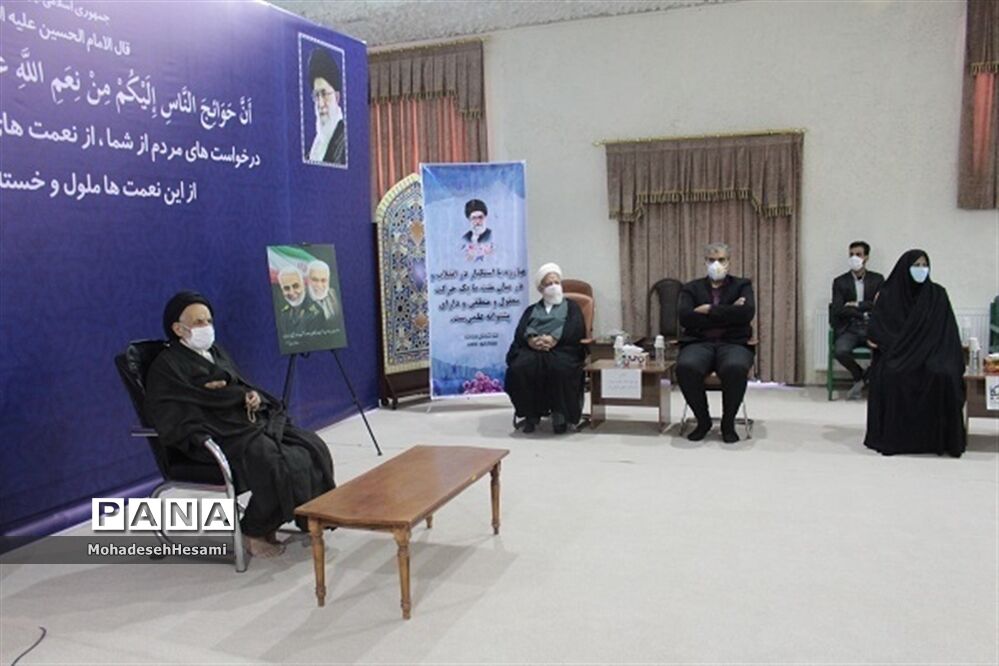 دیدار نمایندگان تشکل های دانش آموزی با نماینده ولی فقیه در استان خراسان جنوبی