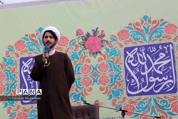 جشن ولادت رسول مهربانی ها در حوزه علمیه حضرت نرجس (س) ساری