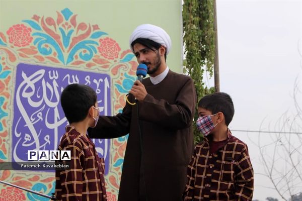 جشن ولادت رسول مهربانی ها در حوزه علمیه حضرت نرجس (س) ساری