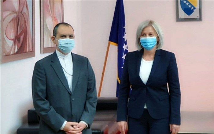 معاون اول مجلس نمایندگان بوسنی بر توسعه روابط پارلمانی با ایران تاکید کرد