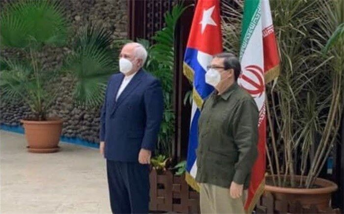 رایزنی ظریف با وزیر امور خارجه کوبا در هاوانا