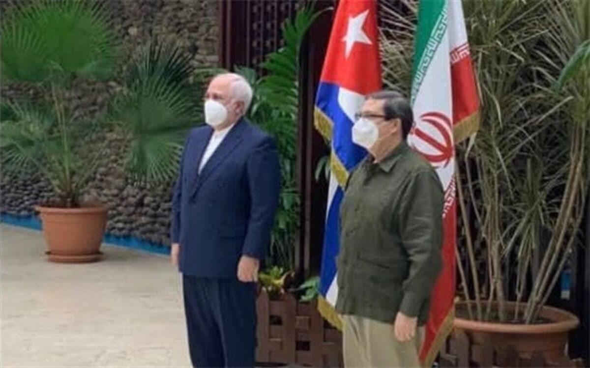 رایزنی ظریف با وزیر امور خارجه کوبا در هاوانا