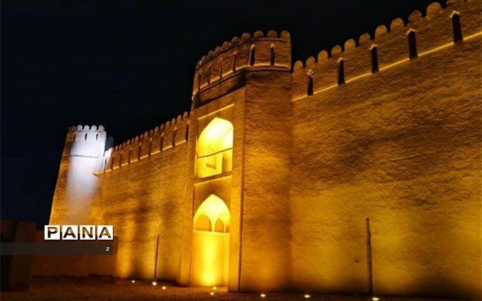 نورپردازی ارگ تاریخی راین انجام شد