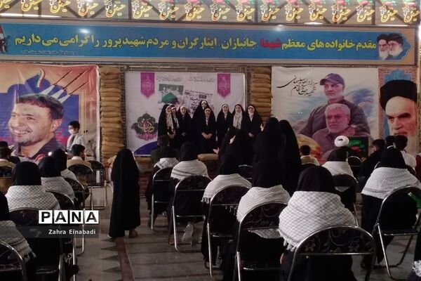 مراسم عطر افشانی و گلباران مزارشهدا در شهرستان ملارد