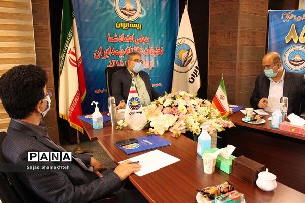 نشست خبری مدیرکل بیمه ایران استان خوزستان
