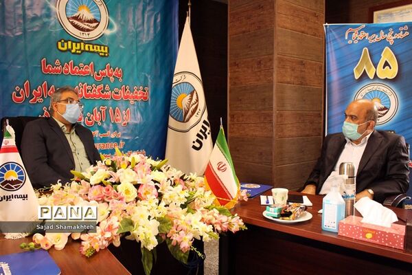 نشست خبری مدیرکل بیمه ایران استان خوزستان