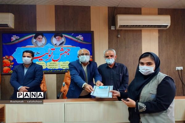 تقدیر از خبرنگاران پانا شهرستان امیدیه