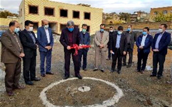 کلنگ احداث اولین کارگاه توانبخشی دانش‌آموزان با نیازهای ویژه در کردستان به زمین زده شد