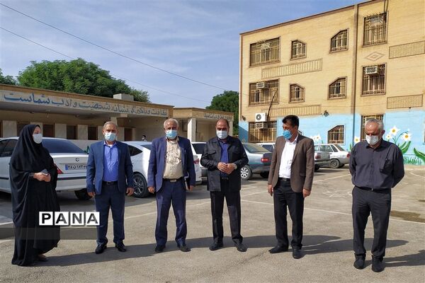 افتتاح سالن ورزشی دبستان شهید اسماعیل یوسفی شهرستان امیدیه