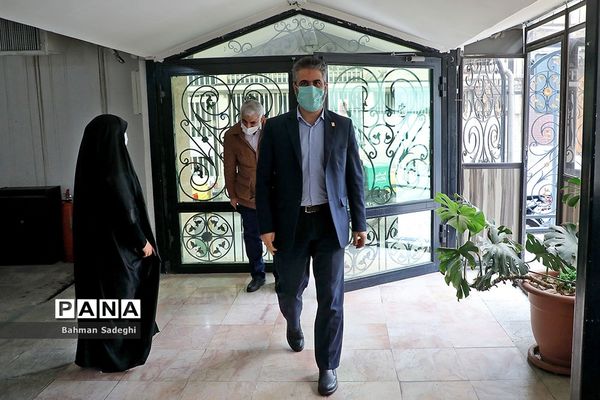 بازدید دبیرکل اتحادیه انجمن اسلامی دانش‌‌آموزان  از خبرگزاری پانا