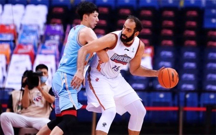 حدادی دومین بازیکن برتر لیگ بسکتبال چین شد