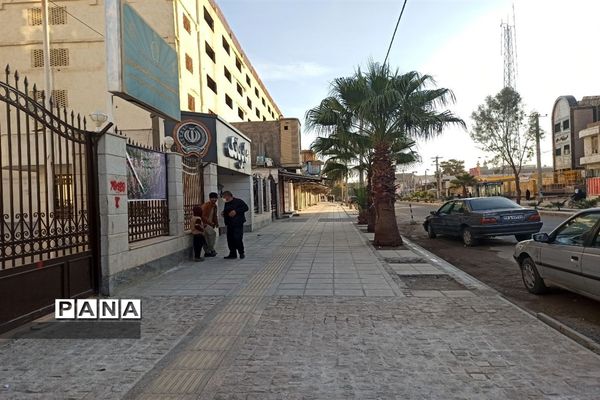 سیطره سکوت کرونایی بر شلوغ‌ترین خیابان های زاهدان