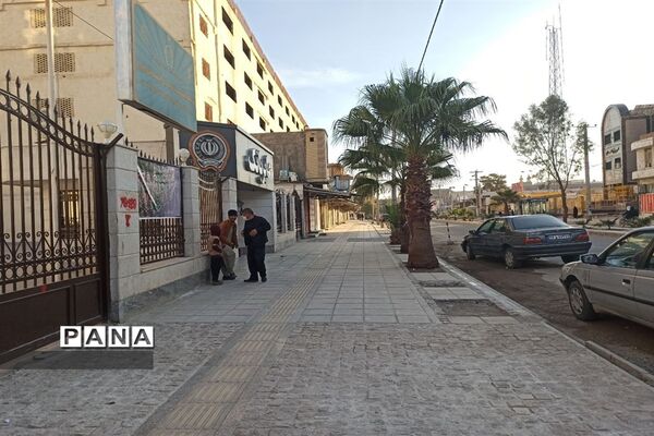 سیطره سکوت کرونایی بر شلوغ‌ترین خیابان های زاهدان