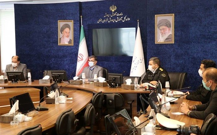 مشارکت حدود 500 هزار دانش آموز و معلم  خراسان رضوی به عنوان همیار پلیس و فرهنگ یاران ترافیک