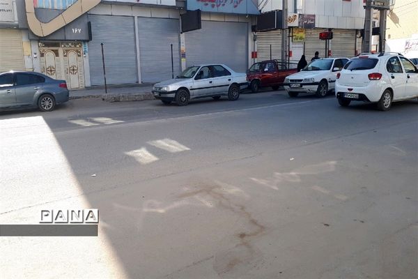 اجرای طرح مقابله با کرونا و تعطیلی بازار زاهدان