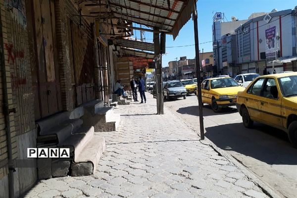 اجرای طرح مقابله با کرونا و تعطیلی بازار زاهدان