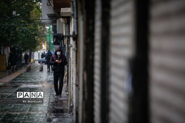 اولین روز محدودیت‌های شدید کرونایی در تهران