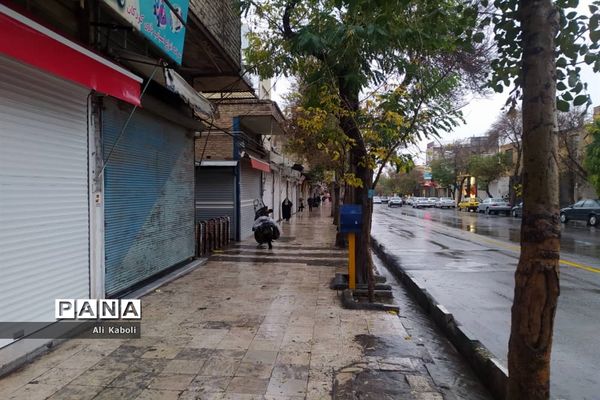 تعطیلی اصناف و بازار زنجان