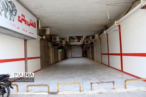 اولین روز محدودیت های شدید کرونایی در بوشهر