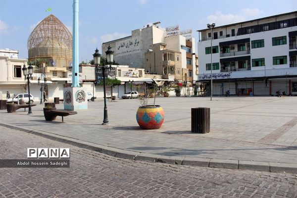 اولین روز محدودیت های شدید کرونایی در بوشهر