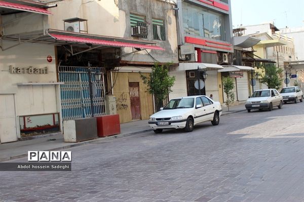 اولین روز محدودیت های شدید کرونایی در بوشهر