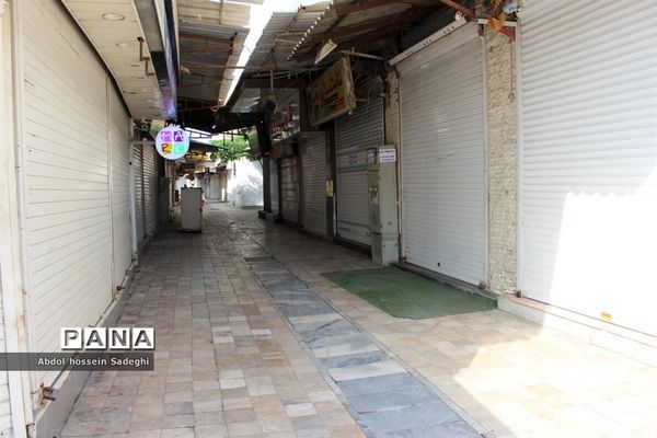 اولین روز محدودیت های شدید کرونایی در بوشهر