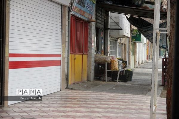 دومین روز از طرح اجرای محدودیت های کرونایی دربیرجند