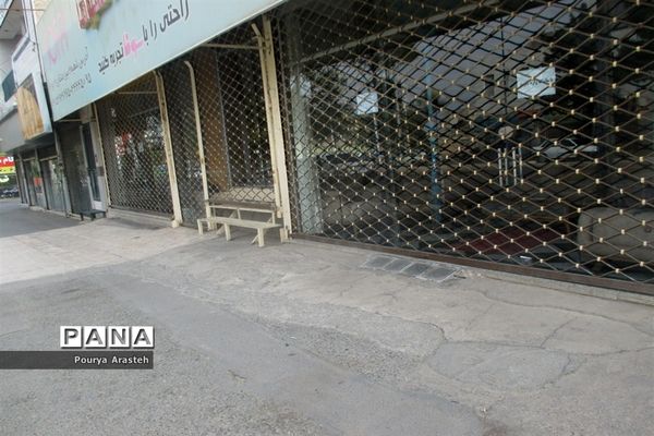 دومین روز از طرح اجرای محدودیت های کرونایی دربیرجند