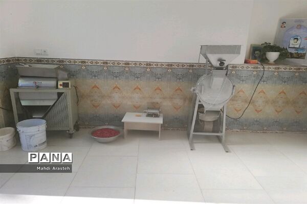 افتتاح کارگاه اقتصاد مقاومتی در روستای تقاب  شهرستان خوسف