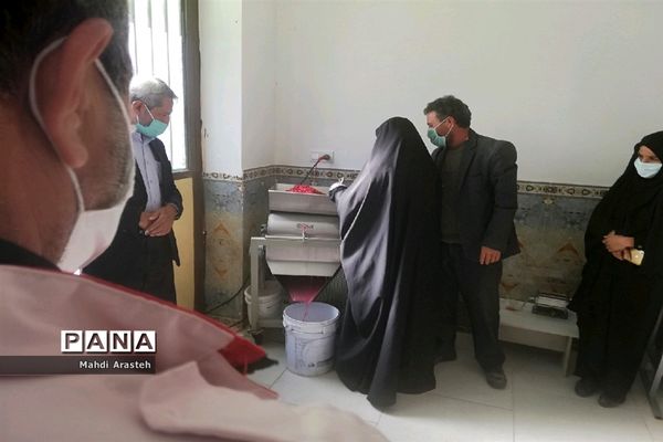 افتتاح کارگاه اقتصاد مقاومتی در روستای تقاب  شهرستان خوسف