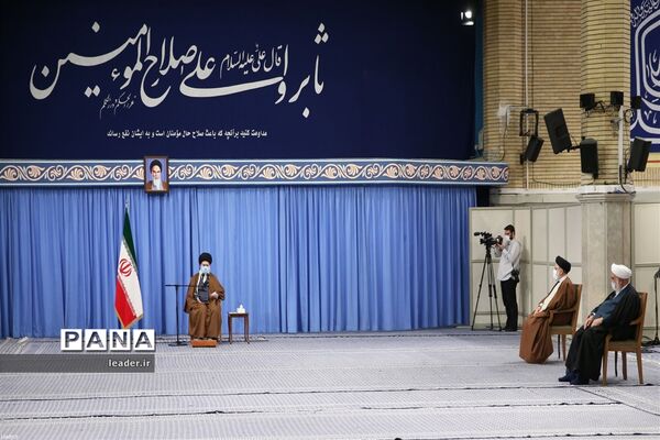 دیدار اعضای شورای‌عالی هماهنگی اقتصادی با رهبر معظم انقلاب اسلامی
