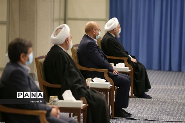 دیدار اعضای شورای‌عالی هماهنگی اقتصادی با رهبر معظم انقلاب اسلامی