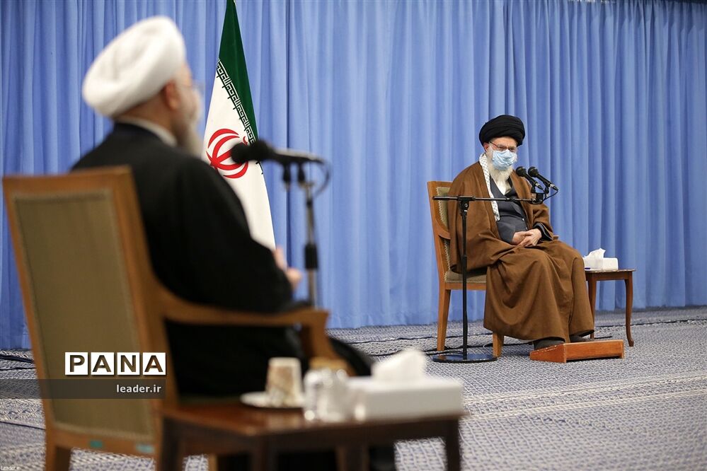 دیدار اعضای شورای‌عالی هماهنگی اقتصادی با رهبر معظم انقلاب اسلامی