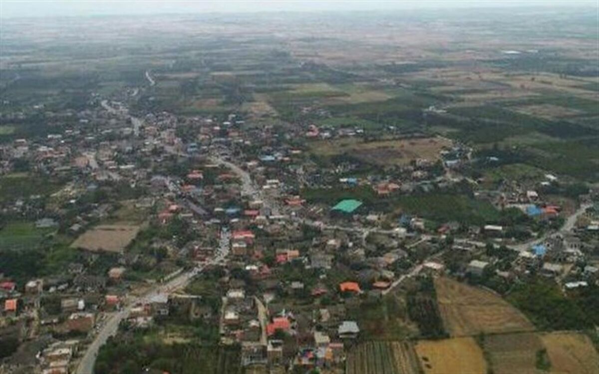 «طبقده» در شهرستان میاندورود شهر شد