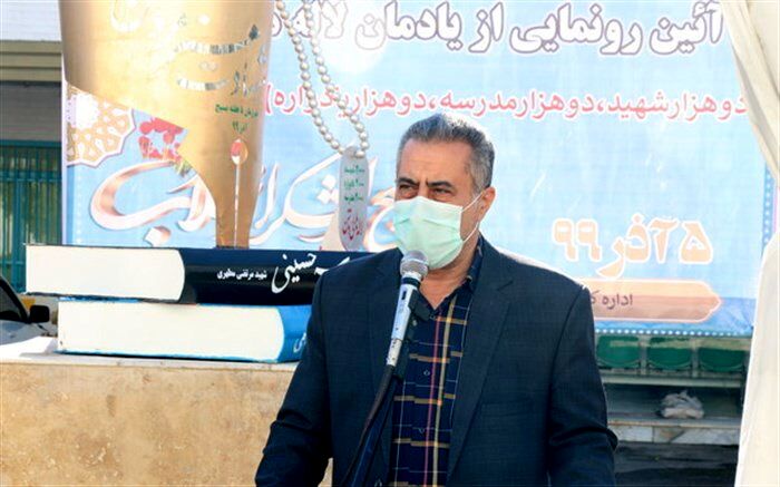رونمایی از یادمان طرح ملی «لاله‌های روشن» در مازندران