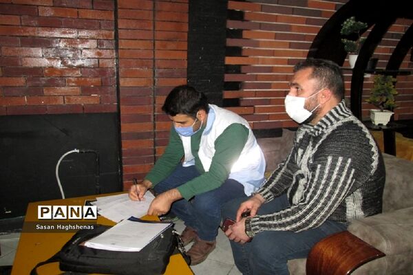 گشت شبانه تیم بازرسی ستاد کرونا شهرستان اسلامشهر از مراکز گروه چهارم شغلی