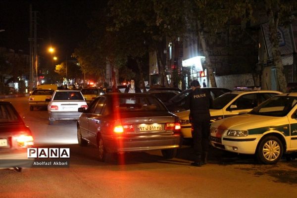 کنترل ورود خودروهای غیربومی در ورودی‌های شهر ساری