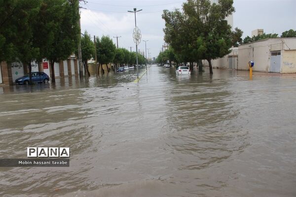بارش شدید باران در بوشهر